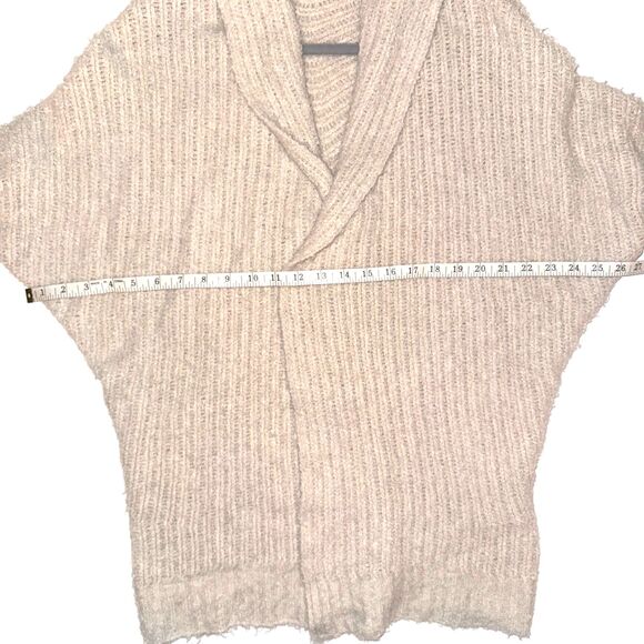 Sleeping on Snow Anthropologie Open Front Cardigan Sweater Merino Wool Alpaca M - Picture 8 of 15